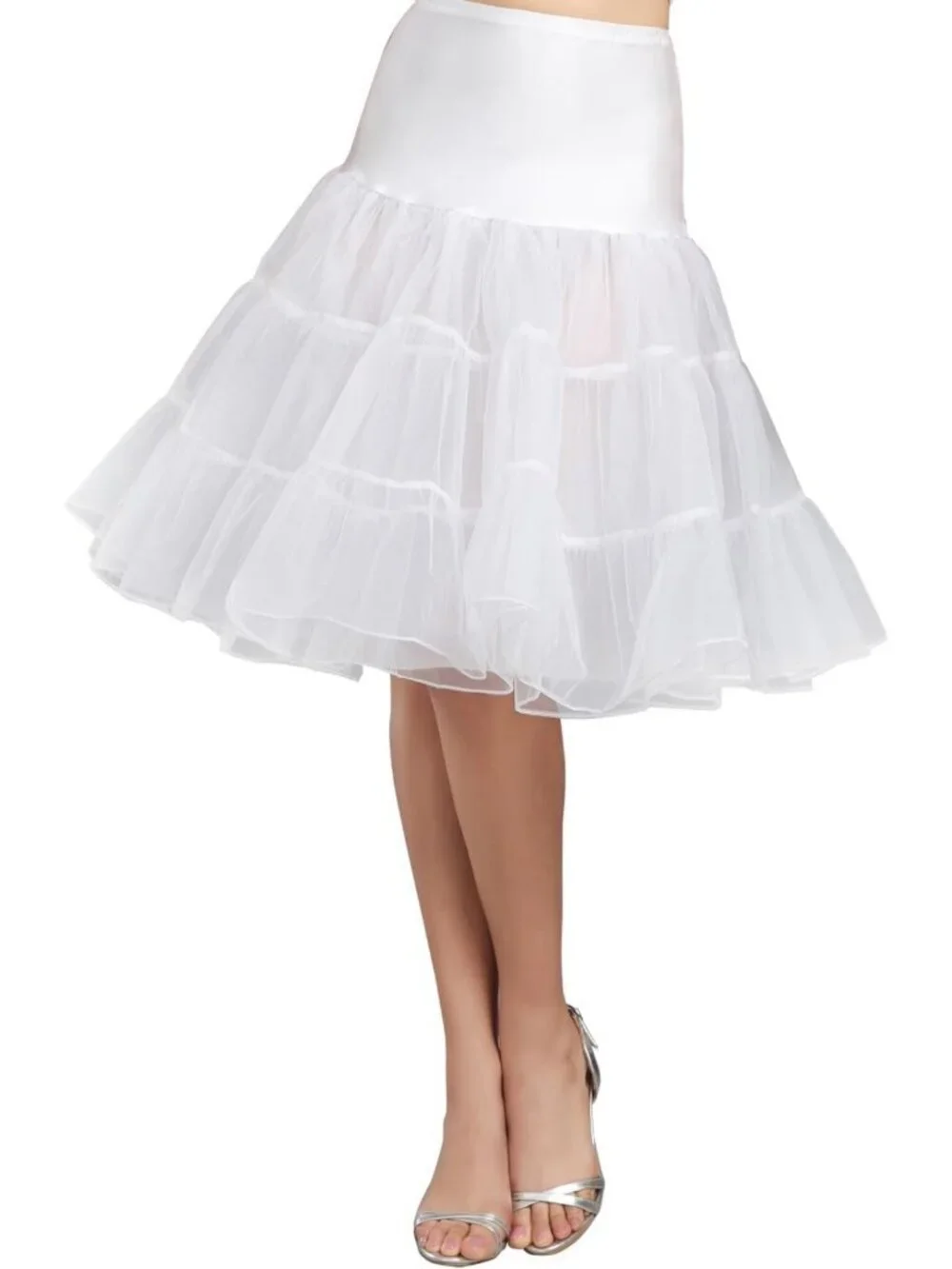 Vintage 50s Style Petticoat Half Slip Tutu Underskirt Crinoline Rockabilly 25.59